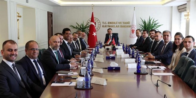 Enerji ve Tabii Kaynaklar Bakanı, Irak Kalkınma Fonu Başkanı ile görüştü