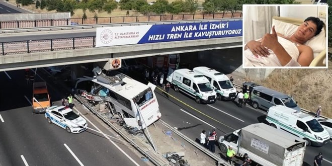 Otobüs kazasında yaralanan yolcu: İçime doğmuştu