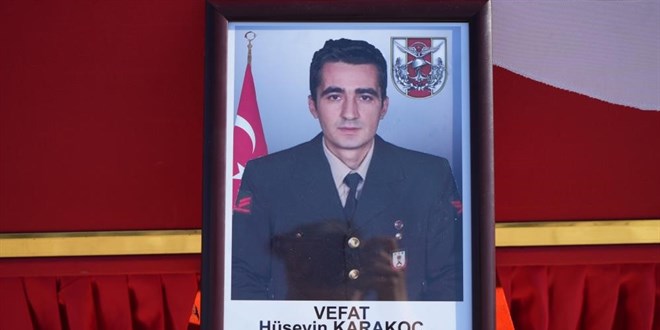 Suriye'de hayatını kaybeden Uzman Çavuş'a şehitlik unvanı verildi