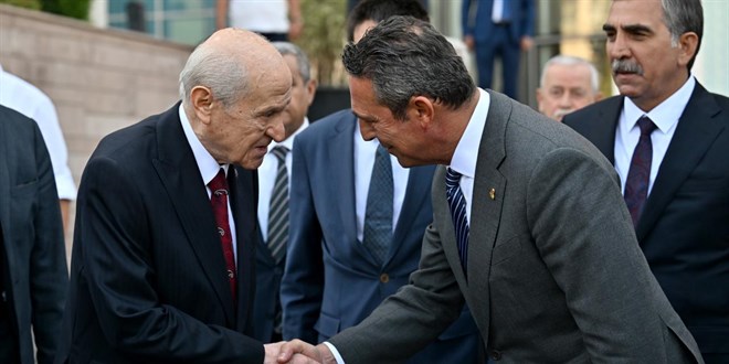 MHP Genel Başkanı Bahçeli, Ali Koç ile görüştü