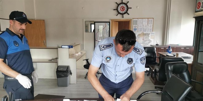 Bayburt'ta zabıtadan dilenci operasyonu
