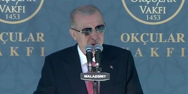 Erdoğan: Bizim yürüyüşümüz Türkiye Yüzyılı'nadır