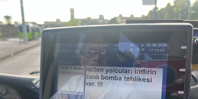 Kocaeli'de toplu taşımaya 'Canlı bomba' uyarısı iddiasına açıklama