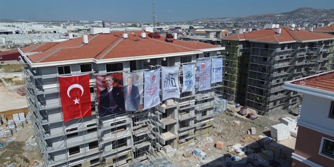 Hatay'da depremde yıkılan 600 Evler Sitesi yeniden inşa edildi
