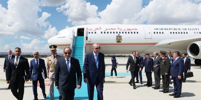 Mısır Cumhurbaşkanı Sisi, Ankara'da