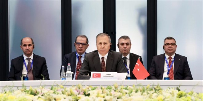 Bakan Yerlikaya TDT ��i�leri Bakanlar� Toplant�s�'na kat�ld�