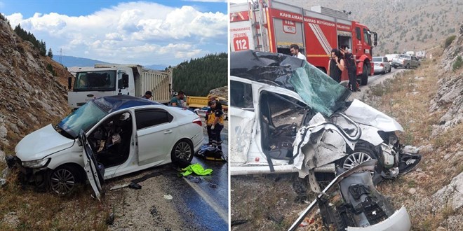 Kahramanmaraş'ta korkunç kaza! İki er hayatını kaybetti