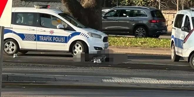 Ankara'da otomobil skutere çarptı; 1 ölü, 1 ağır yaralı