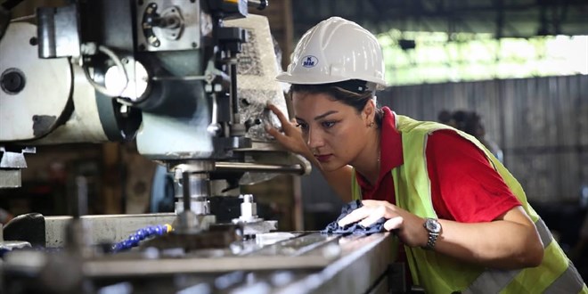 Kadınların iş gücüne katılım oranı yüzde 36,6'ya ulaştı