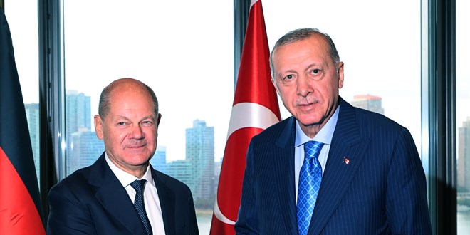 Erdoğan'ın Scholz'u kabulünde gündem 'vize' meselesi oldu
