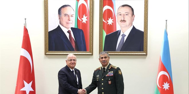 Bakan Güler, Azerbaycan Savunma Bakanı Hasanov ile görüştü