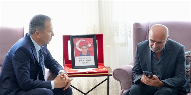 Erdoğan, şehit polis memuru Şeyda Yılmaz'ın babasıyla telefonda görüştü