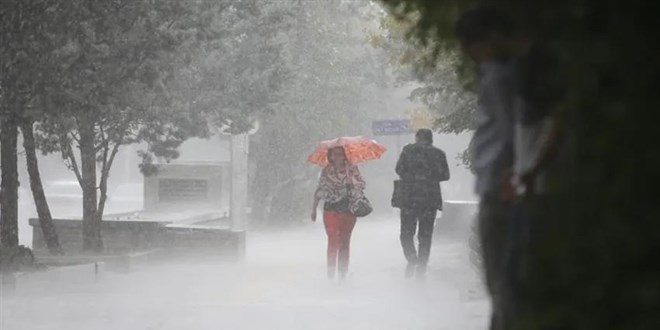 Meteoroloji'den 2 bölge için sağanak uyarısı