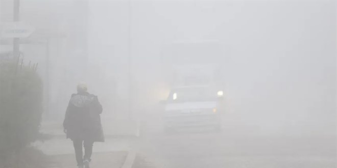 Meteoroloji'den pus ve sis uyarısı