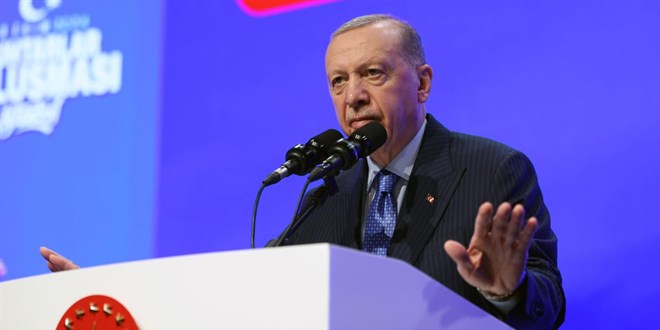 Erdoğan: Zalimin hasmıyız, Filistin halkının yanındayız!