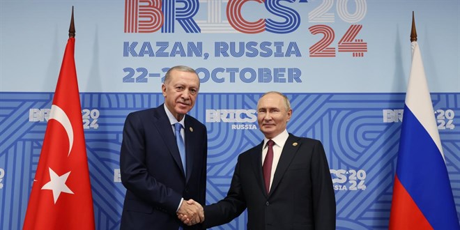 Cumhurbaşkanı Erdoğan, Putin ile görüştü
