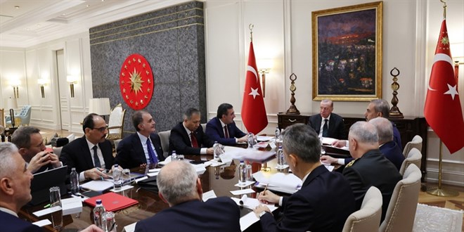 Cumhurbaşkanı Erdoğan'dan güvenlik zirvesi