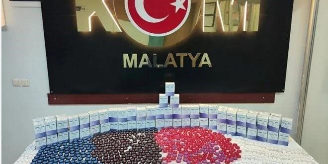 Malatya'da 2 bin 46 adet cinsel içerikli sahte ürün ele geçirildi