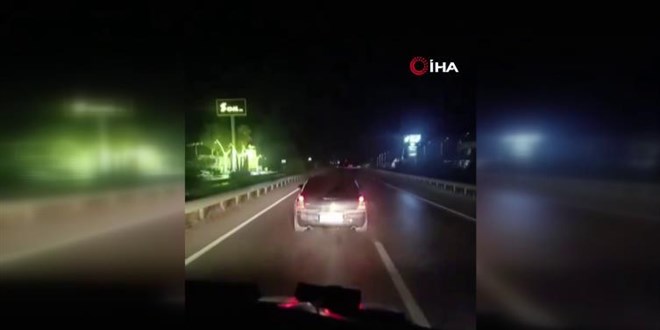 Ambulansa yol vermeyen sürücü tutuklandı