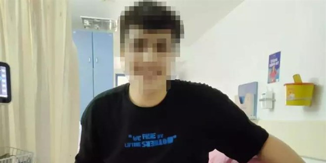 Lise öğrencisi, inşaat ustasının kalbiyle hayata bağlandı
