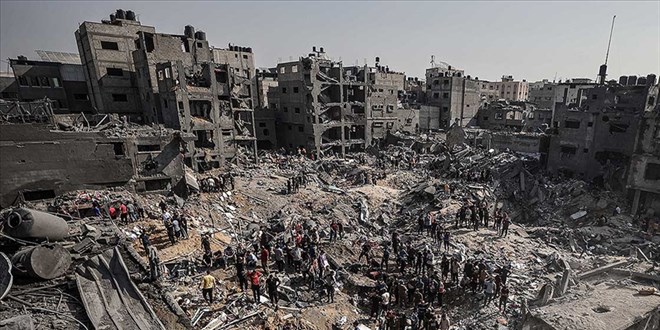 Gazze'de can kaybı 43 bin 374'e yükseldi