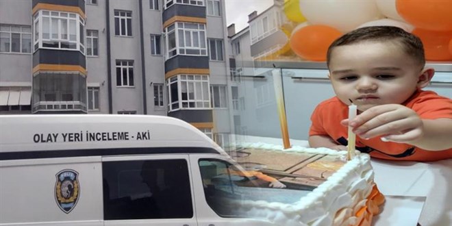 2 yaşındaki bebek 5. kattan düştü