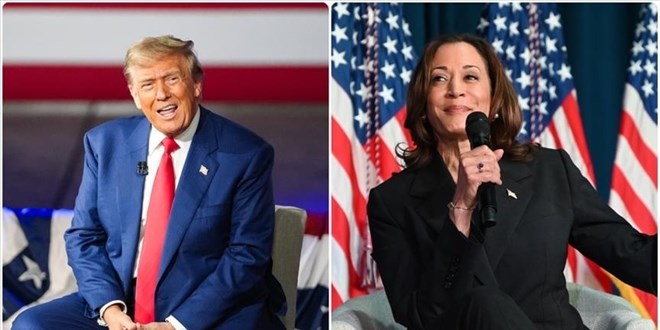 Trump rakibi Harris'e yaklaşık 5 milyon oy fark attı