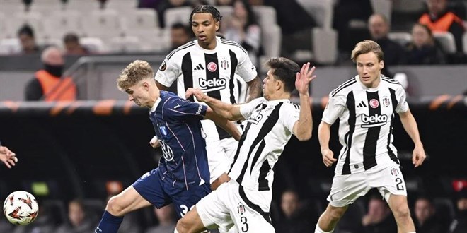 Beşiktaş, Malmö'yü 2-1 mağlup etti