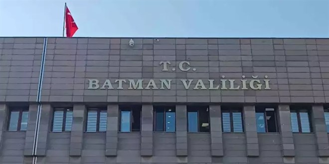 Batman Valiliğinden kayyum ataması sonrası yaşanan olaylara ilişkin açıklama