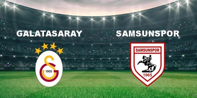 Lider Galatasaray, Süper Lig'de yarın Samsunspor'u konuk edecek