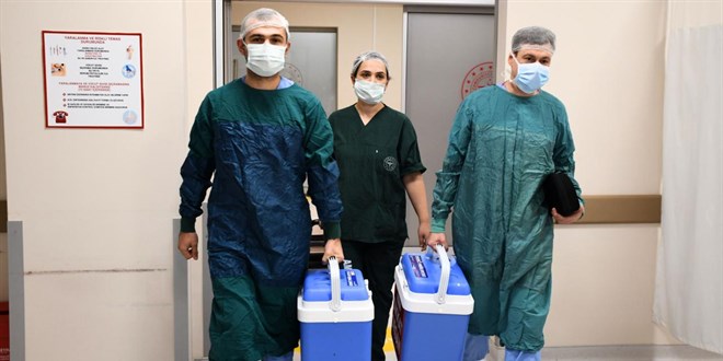 Beyin ölümü gerçekleşen kişinin organları 5 hastaya umut olacak
