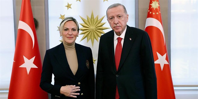 Cumhurbaşkanı Erdoğan, Türkiye Tenis Federasyonu Başkanı Müderrisgil'i kabul etti