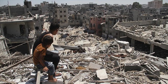Gazze'de 406 günlük israil saldırılarında can kaybı 43 bini aştı