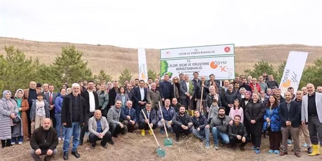ÖSYM, 50'nci yılını fidan dikerek kutladı