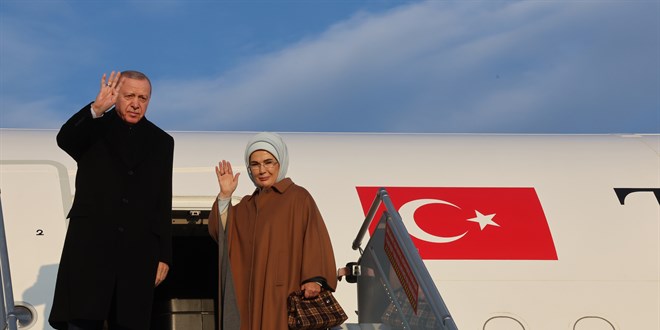 Erdoğan, G20 Liderler Zirvesi'ne katılmak üzere Brezilya'ya gitti