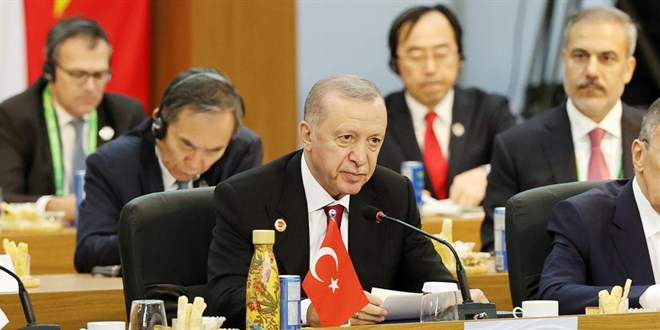 Cumhurbaşkanı Erdoğan: Gazze'de kıtlık riski 'felaket' düzeyine ulaştı