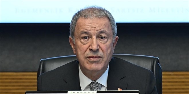 Hulusi Akar: Terörist neredeyse hedefimiz orası