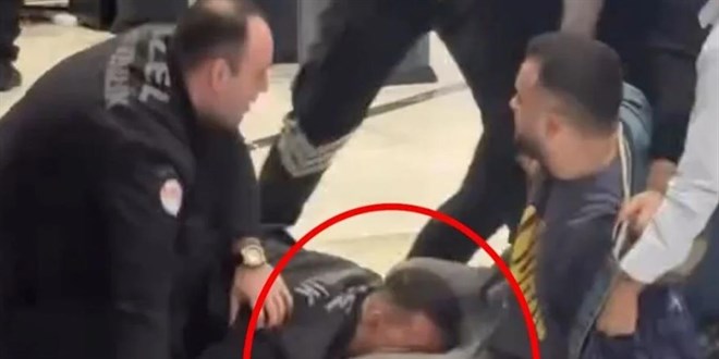 AVM'de kavga: Güvenlik görevlisi tartıştığı adamın bacağını ısırdı!