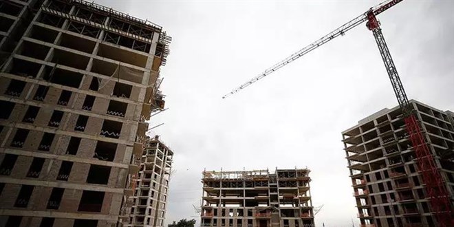 Yapı ruhsatı verilen bina sayısı üçüncü çeyrekte azaldı