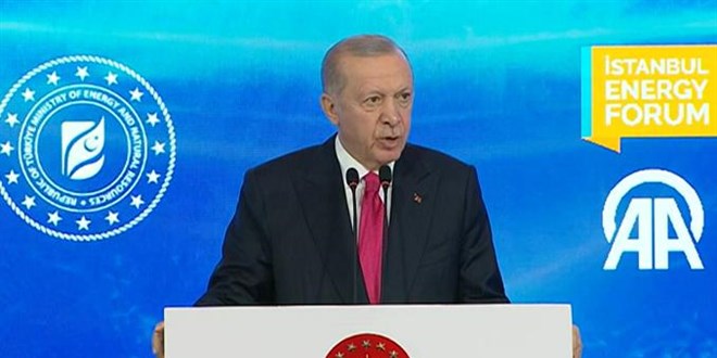Erdoğan: Enerjide hedef tam bağımsız Türkiye