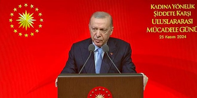 Erdoğan: Kadına el kaldıran mutlaka cezasını çekmeli
