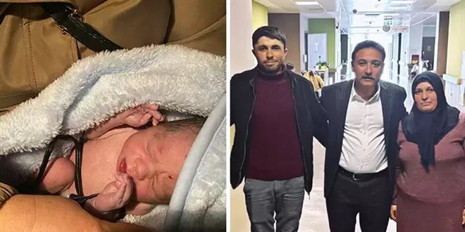 Jandarma aracında doğum: Bebeğin ismini Vali koydu!