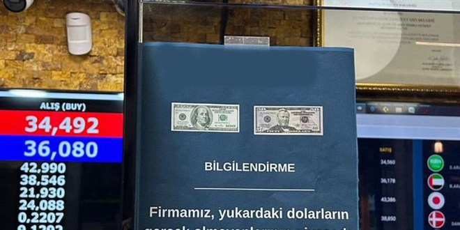 Kapalıçarşı'da piyasaya sahte dolar sürüldüğü iddiasına soruşturma