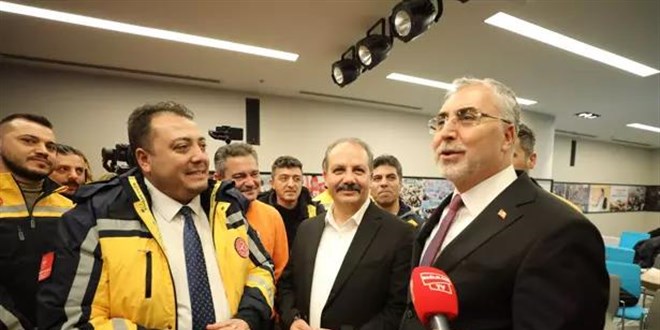 Bakan Ikhan'dan iki meslek grubuna teekkr