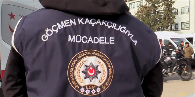 Kalkan operasyonlarında 904 düzensiz göçmen yakalandı