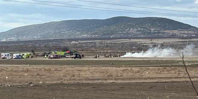 MSB: Helikopter kazasında şehit sayısı 6'ya yükseldi