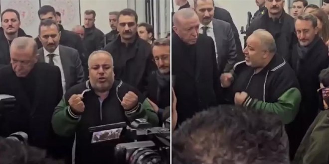 Cumhurbaşkanı Erdoğan'a Gaziantep'te şiirli karşılama