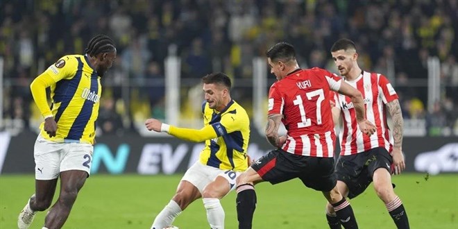 Fenerbahçe Avrupa'da Athletic Bilbao'ya mağlup oldu
