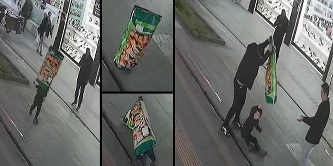 Çöpten aldığı çuval, küçük çocuğu canından ediyordu