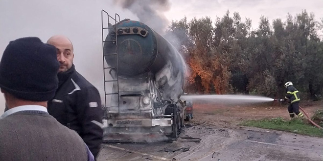 Bursa'da tankerle çarpışan otomobildeki muhtar öldü